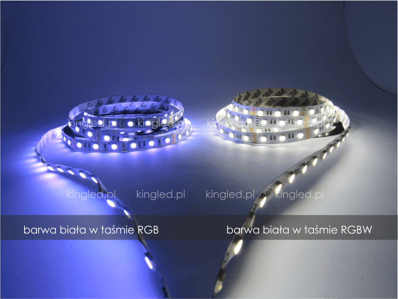 Czym się różni LED RGB od RGBW?
