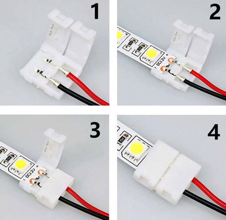Jak podłączyć LED bez lutowania?