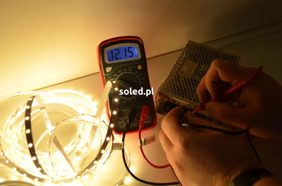 Jak sprawdzić czy taśma LED działa?