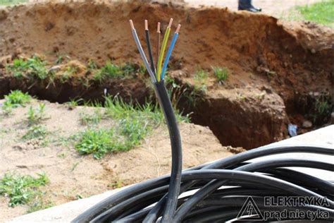 Jaki kabel elektryczny można zakopać w ziemi?