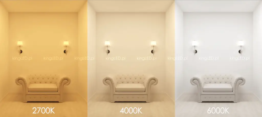 Jakie światło do salonu białe czy żółte?